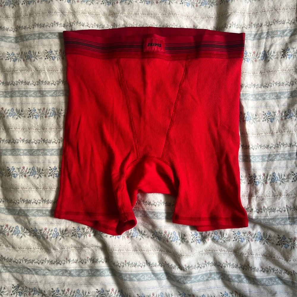 Skims Red Boxer Briefs